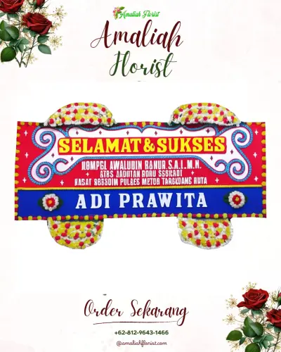 Karangan Bunga Ucapan Selamat di Sriharjo